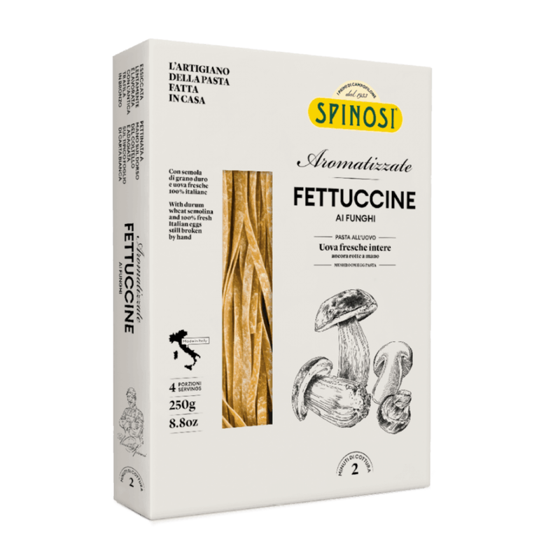 Porcini Mushroom Egg Fettuccine