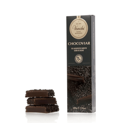Tasty Ribbon Dark Chocolate “Chocoviar” Bar
