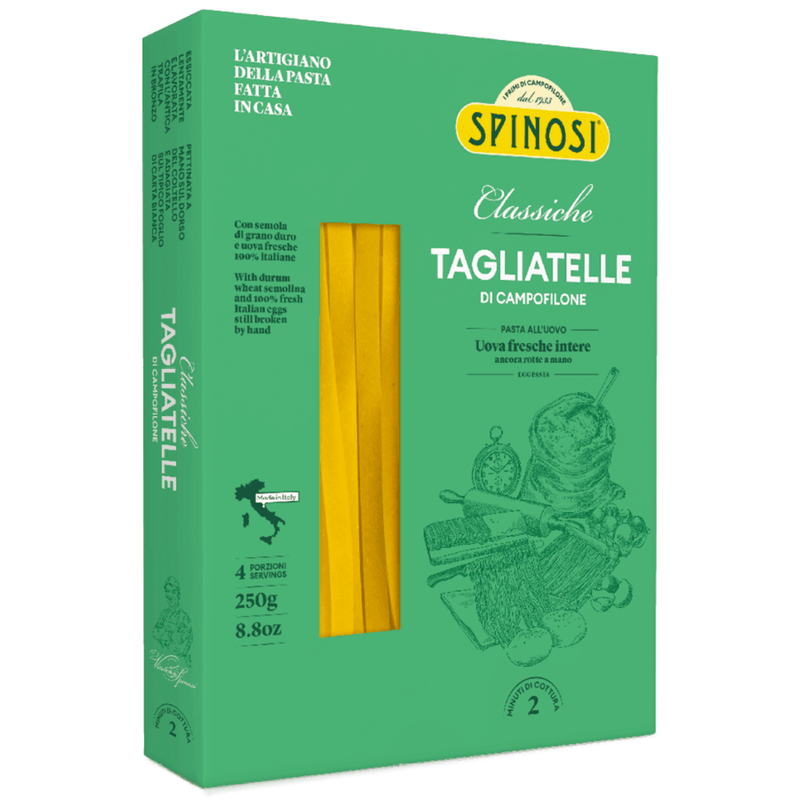 Tasty Ribbon Egg Tagliatelle Egg Tagliatelle | Gourmet Authentic Italian Food | Shop Online