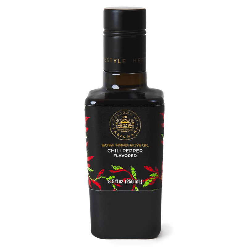Tasty Ribbon Extra Virgin Olive Oil with Chili Pepper Extra Virgin Olive Oil With Chili Pepper | Freshly Selected Hot Spices