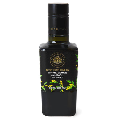 Tasty Ribbon Lemon, Basil and Thyme Extra Virgin Olive Oil Lemon, Basil and Thyme Extra Virgin Olive Oil | Creating An Elegant Result | Tasty Ribbon