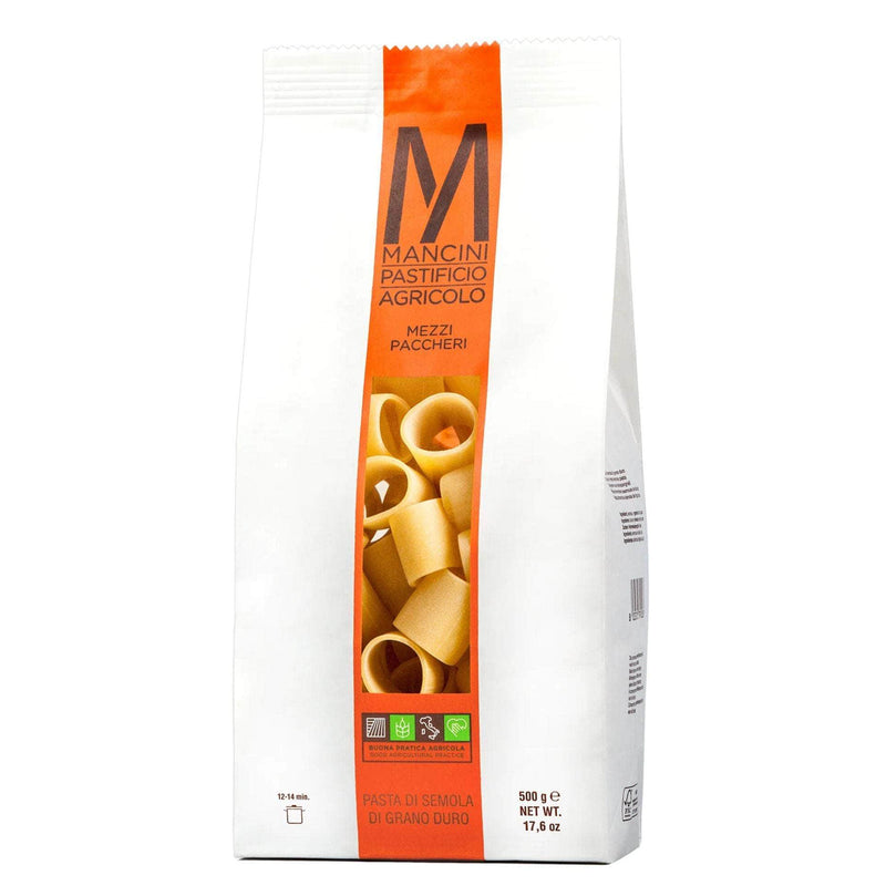 Tasty Ribbon Mezzi Paccheri by Pastificio Mancini Mezzi Paccheri by Pastificio Mancini | Gourmet Authentic Italian Food | Online