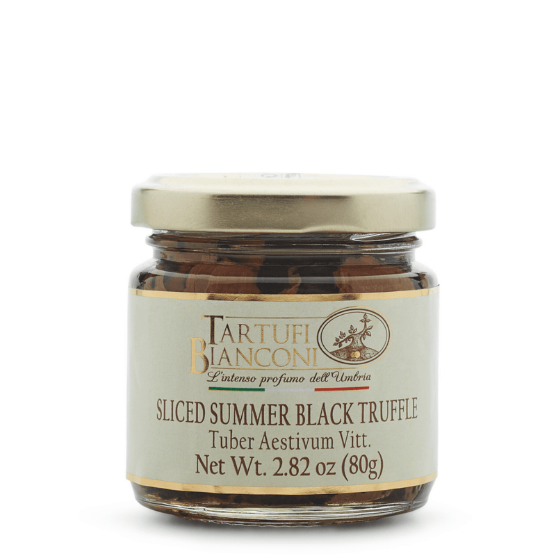 Tasty Ribbon Black Truffle Slices in Oil