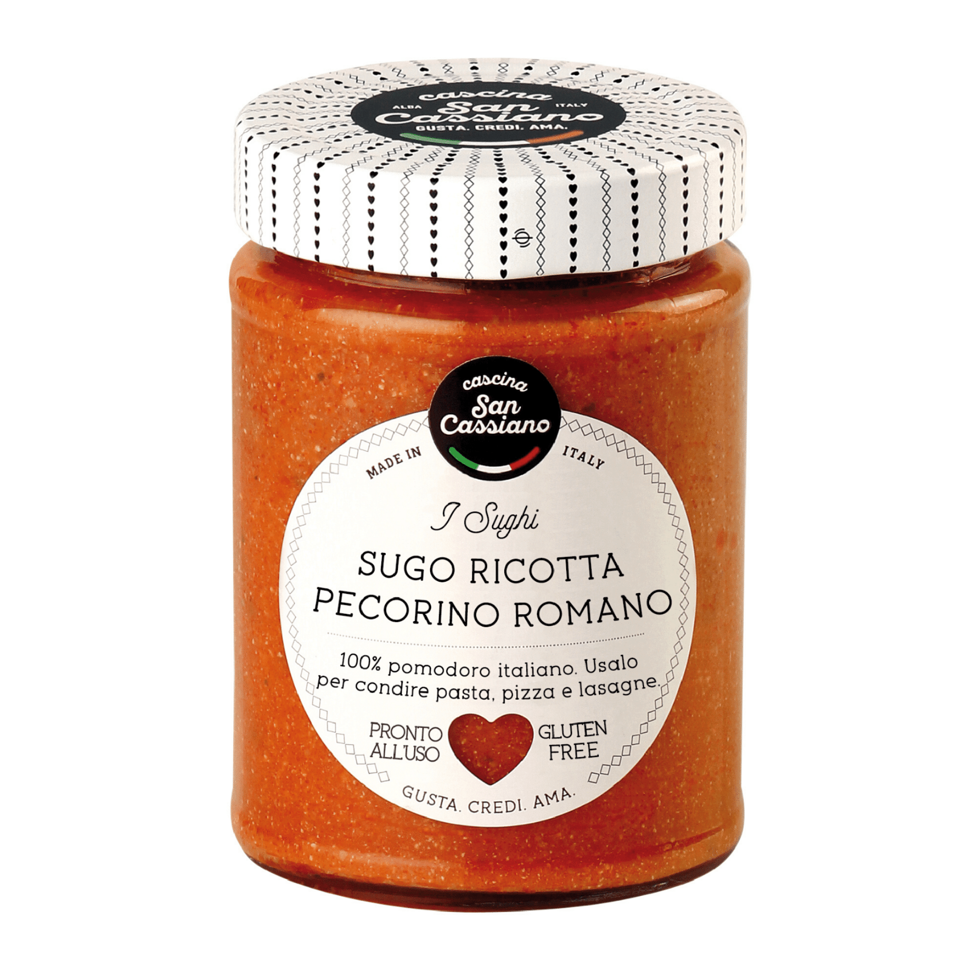 Tasty Ribbon Tomato Sauce with Ricotta and Pecorino Cheese