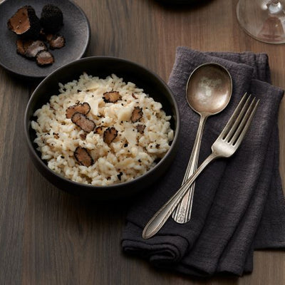 Risotto with black truffle