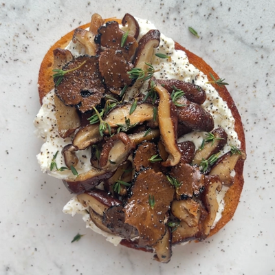 Recipe: Truffle Mushroom Toast