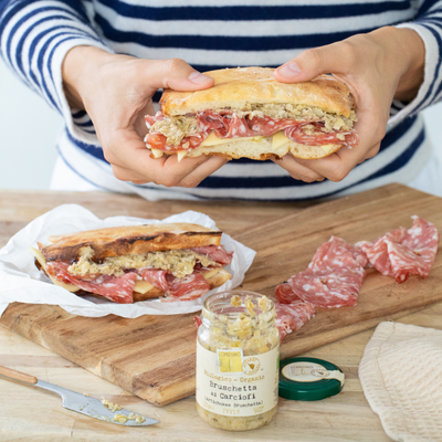 Recipe: Tuscan Focaccia with Finocchiona