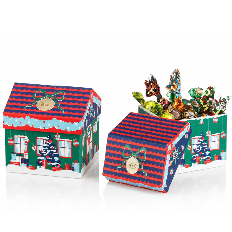 Winter Cottage Christmas Chocolate Box