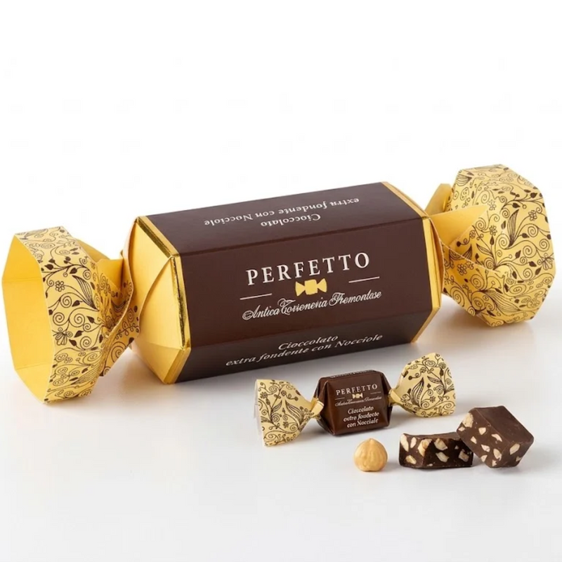 Extra Dark Chocolate Hazelnut Bites
