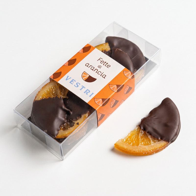 Dark Chocolate Dipped Candied Orange Slices