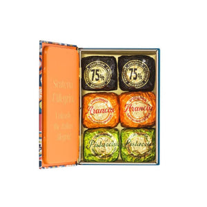 Tasty Ribbon Assorted Chocolates in Tin Box Assorted Chocolates In Vintage Tin Box | Torino, Eugenio Colmo 