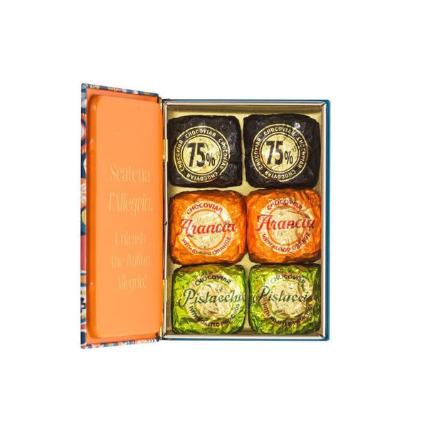 Assorted Chocolates In Vintage Tin Box | Torino, Eugenio Colmo