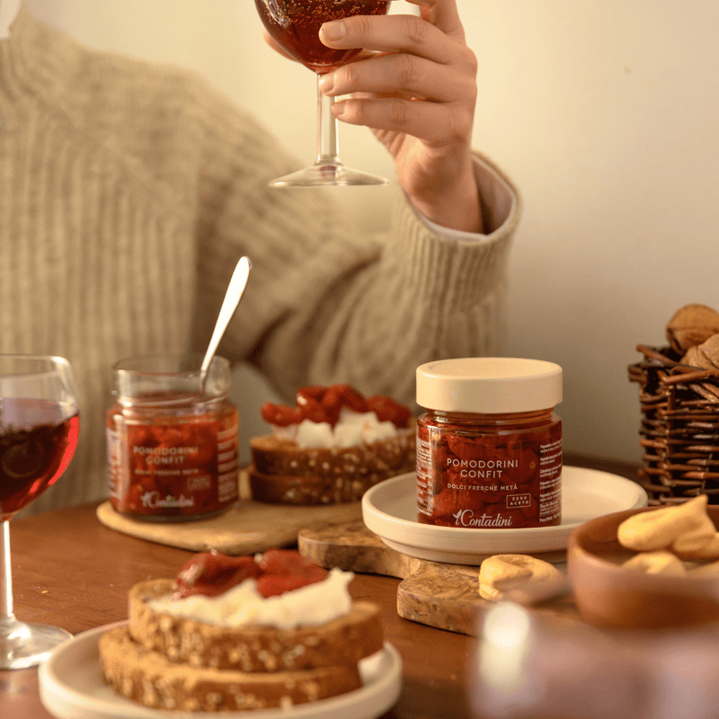 Tasty Ribbon Cherry Tomato Confit Cherry Tomato Confit | Artisanal Italian Specialty | Tasty Ribbon
