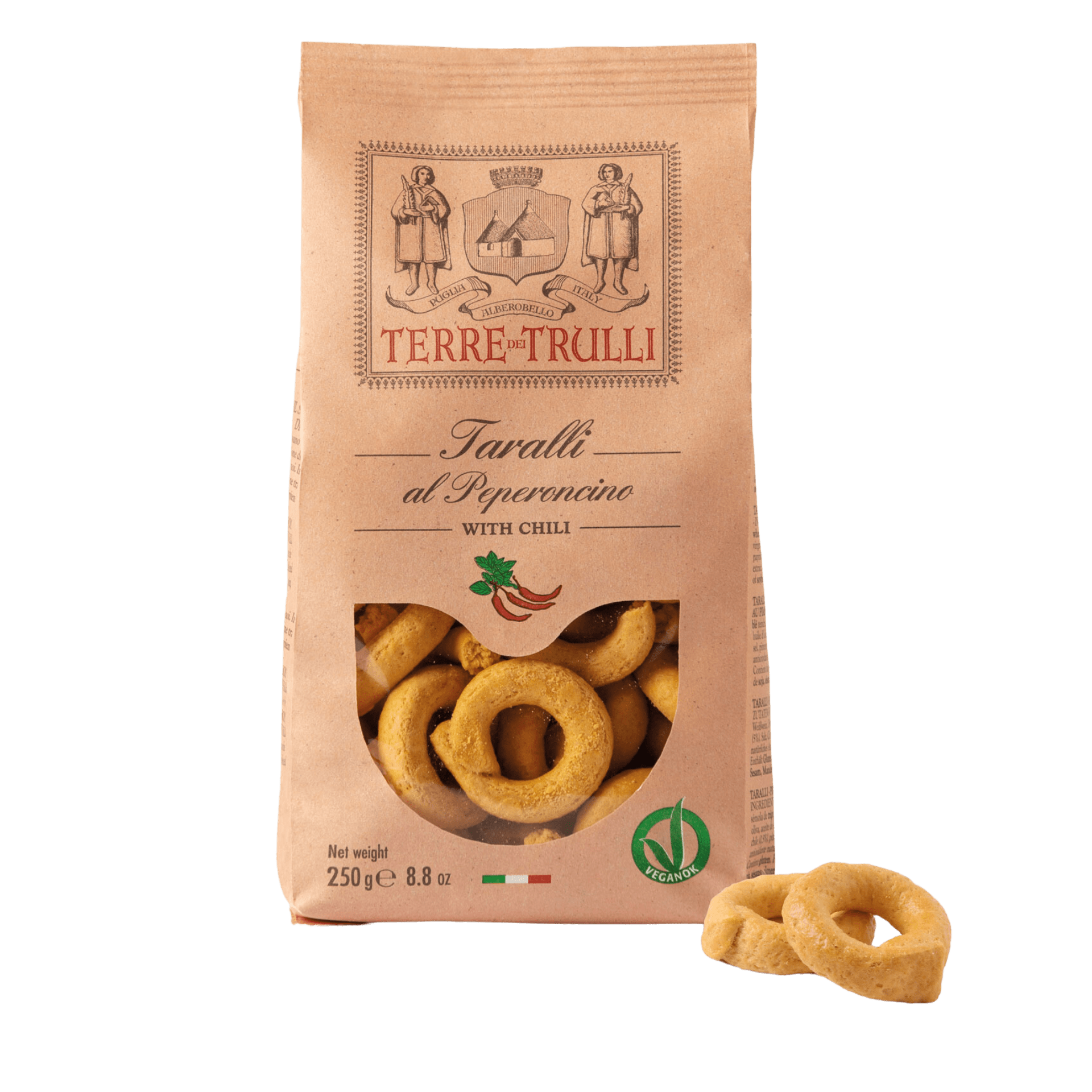 Tasty Ribbon Chili Pepper Taralli