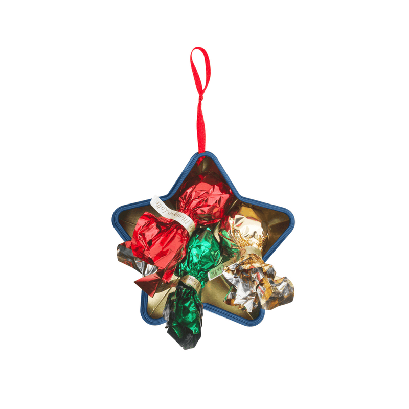 Tasty Ribbon Chocolate-Filled Star Ornament Chocolate-Filled Star Ornament | Venchi | Chocolate Gifts