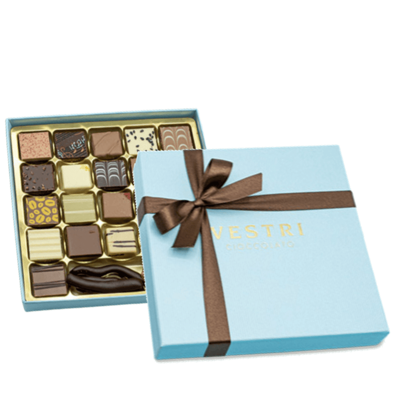 Tasty Ribbon Chocolate Pralines Tasting Box Assorted Chocolate Pralines (12 Pieces) | Box Of Pure Delight | Tasty Ribbon