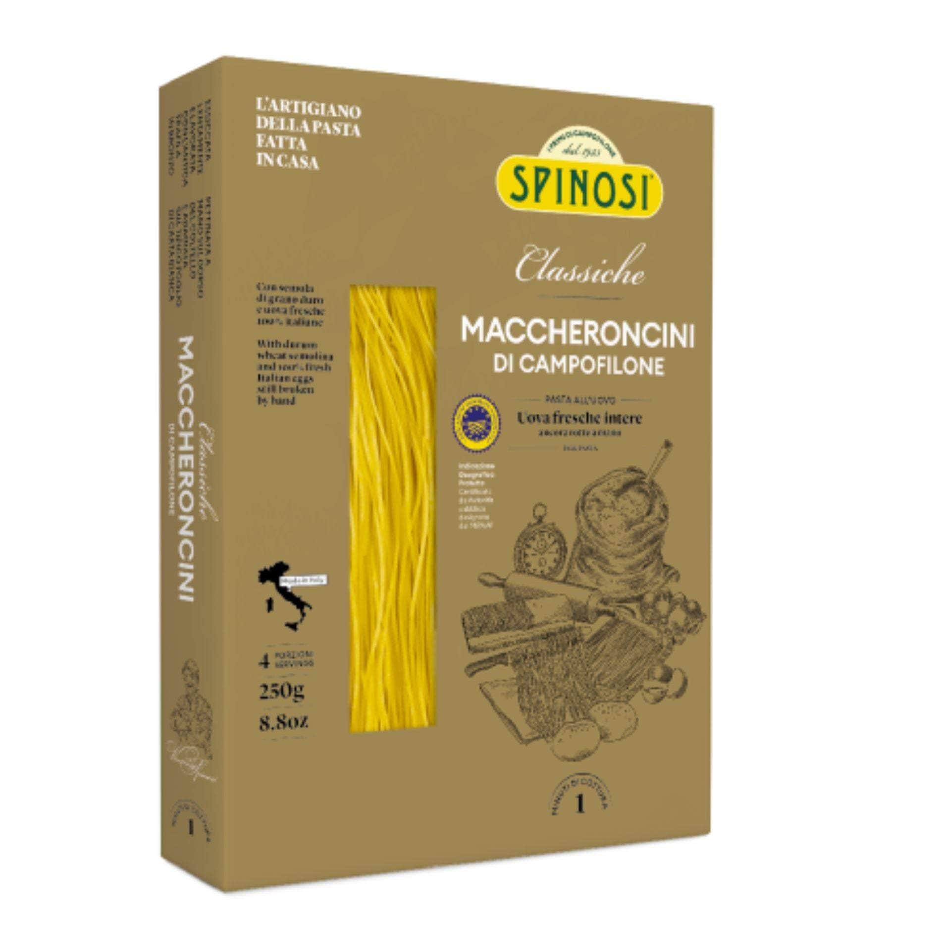 Tasty Ribbon Egg Maccheroncini Egg Maccheroncini | Gourmet Authentic Italian Food | Shop Online