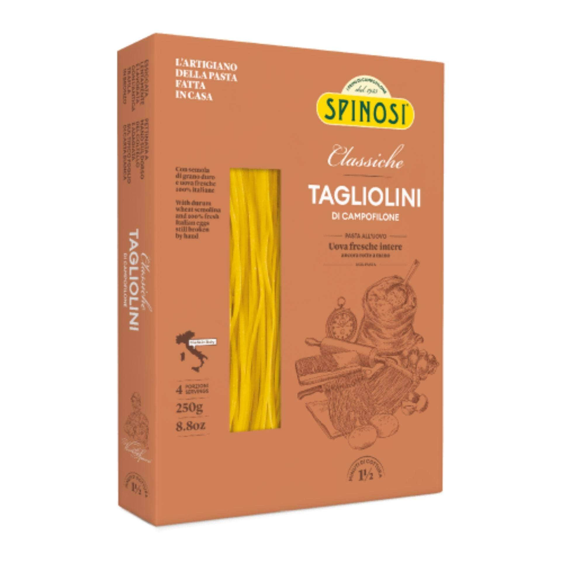 Tasty Ribbon Egg Tagliolini Egg Tagliolini | Gourmet Authentic Italian Food | Shop Online