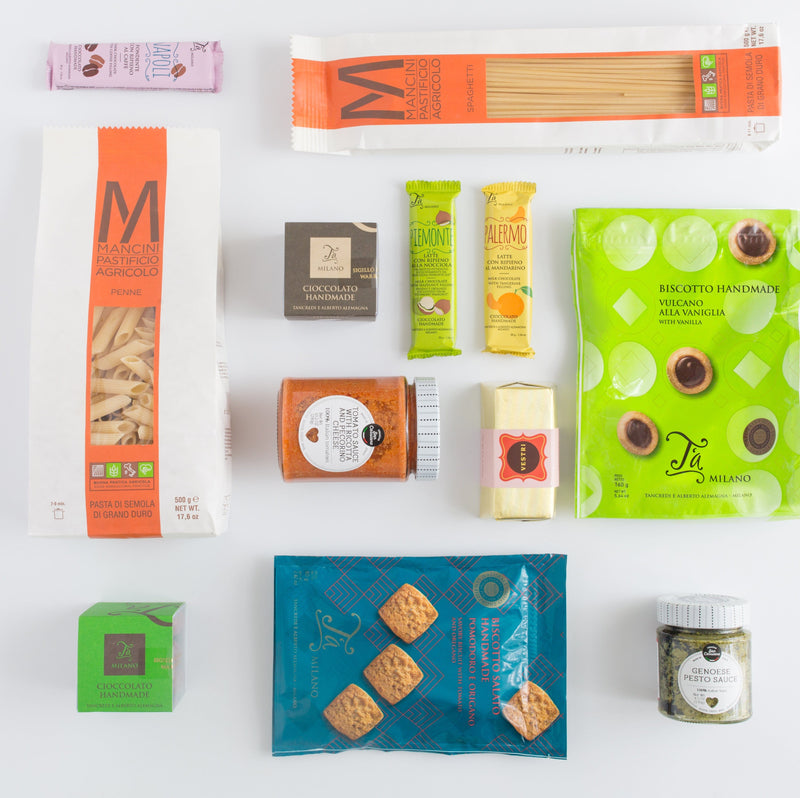 Tasty Ribbon Italian Essentials Italian Essentials Box | Gourmet Italian Gift Box | Tasty Ribbon