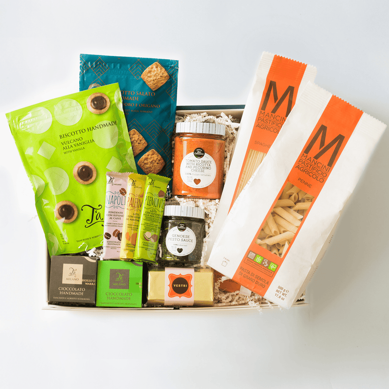 Tasty Ribbon Italian Essentials Italian Essentials Box | Gourmet Italian Gift Box | Tasty Ribbon