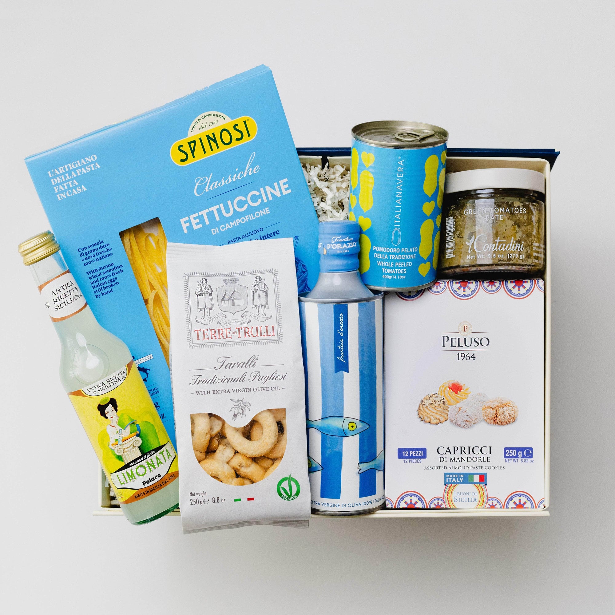 Tasty Ribbon Lunch al Fresco Lunch al Fresco Italian Gift Box | Authentic Pasta & Gourmet Foods