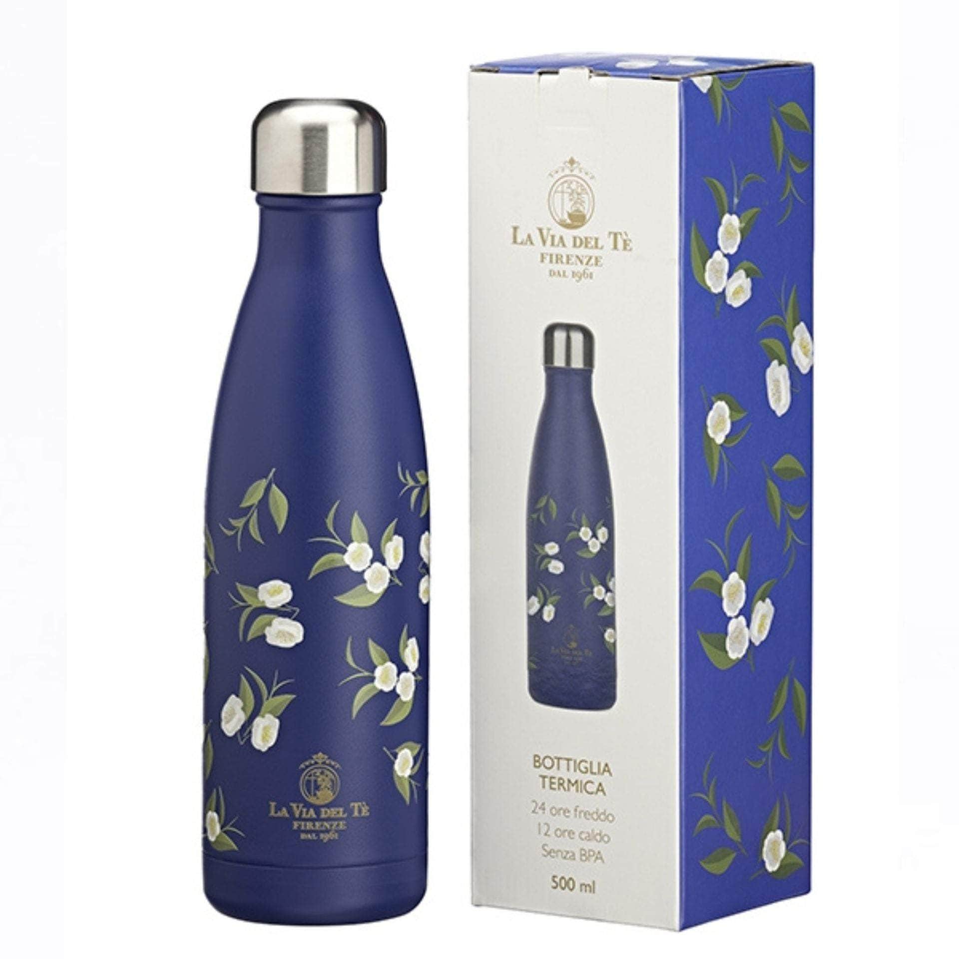 Tasty Ribbon Midnight Blue Thermal Bottle Midnight Blue Thermal Bottle | Insulated Bottle | Tasty Ribbon