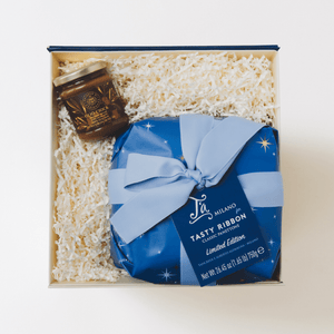 Tasty Ribbon Panettone in a Box Panettone in a Box | Panettone Cake and Spread Gift | Tasty Ribbon