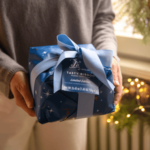 Tasty Ribbon Panettone in a Box Panettone in a Box | Panettone Cake and Spread Gift | Tasty Ribbon