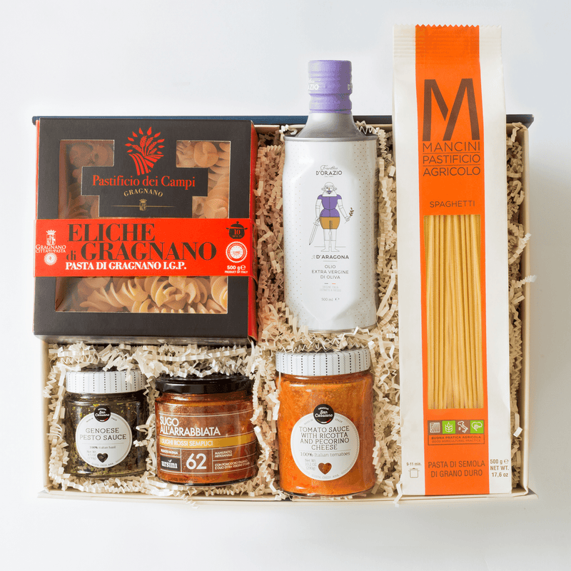 Tasty Ribbon Pasta 1-O-1 Pasta 101 | Gourmet Italian Gift Boxes | Tasty Ribbon