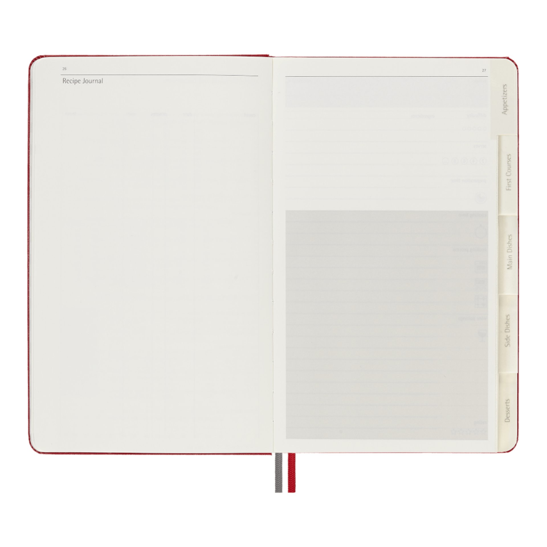 Tasty Ribbon Recipe Passion Journal by Moleskine Recipe Passion Journal by Moleskine | Tasty Ribbon | SHOP ONLINE