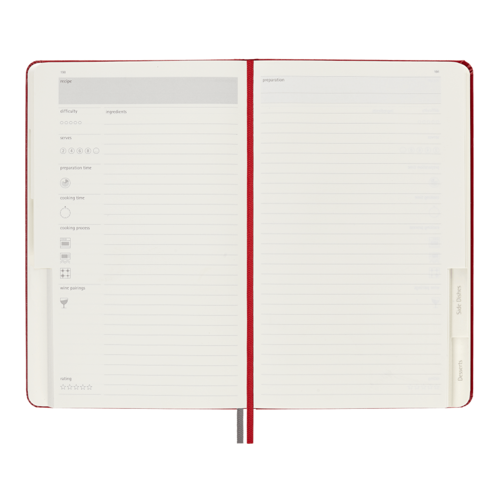 Tasty Ribbon Recipe Passion Journal by Moleskine Recipe Passion Journal by Moleskine | Tasty Ribbon | SHOP ONLINE
