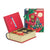 Tasty Ribbon Christmas Chocolate Mini Book Tin Christmas mini book with assorted Chocoviar chocolates | Chocolate Box | Chocolate Gifts