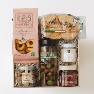 Tasty Ribbon Snack the Italian Way Snack the Italian Way | Snacks Gift Box | Tasty Ribbon