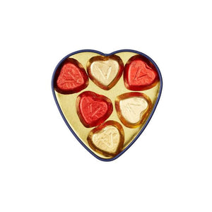 Tasty Ribbon Tin of Chocolate Hearts Chocolate Hearts | Venchi | Chocolate Gifts