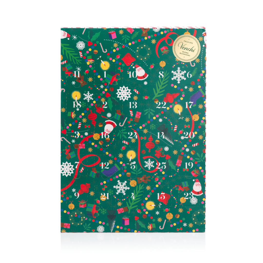 Tasty Ribbon Traditional Chocolate Advent Calendar Traditional Chocolate Advent Calendar | Venchi Italian Chocolate