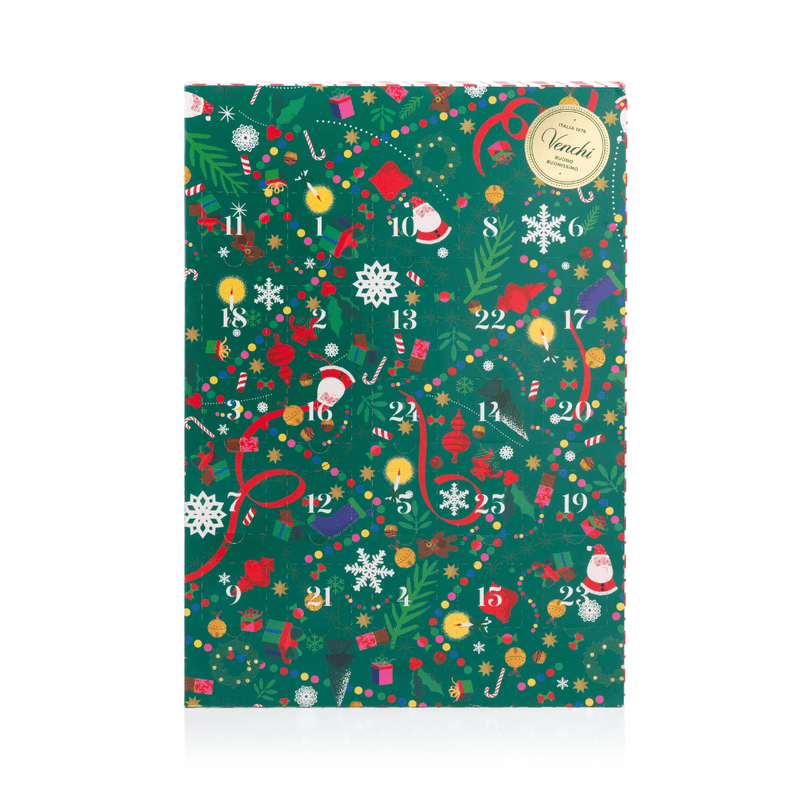 Tasty Ribbon Traditional Chocolate Advent Calendar Traditional Chocolate Advent Calendar | Venchi Italian Chocolate