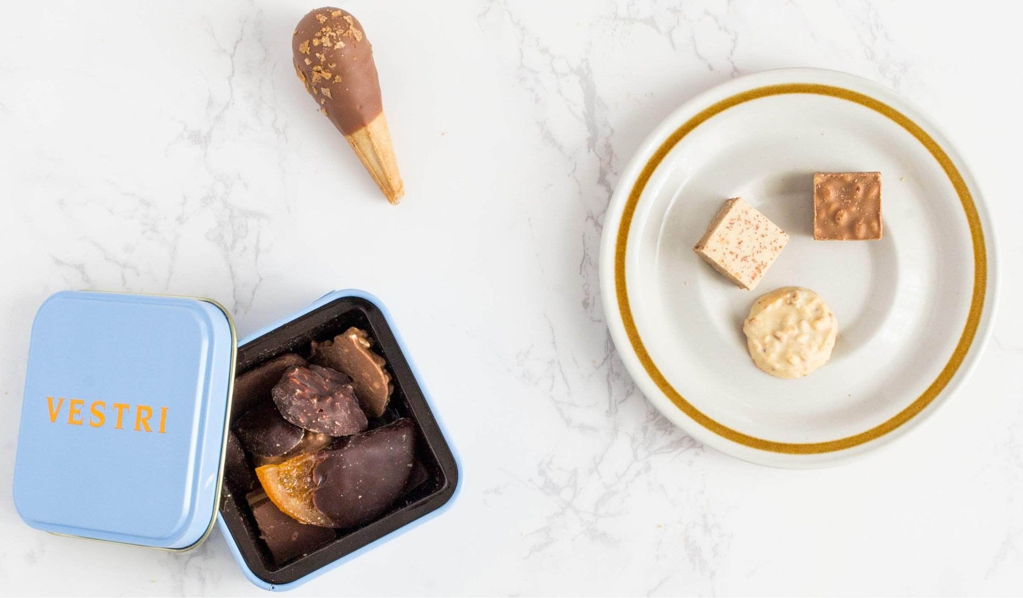 Tasty Ribbon Assorted Chocolate Pralines
