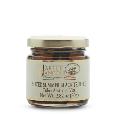 Tasty Ribbon Black Truffle Slices in Oil