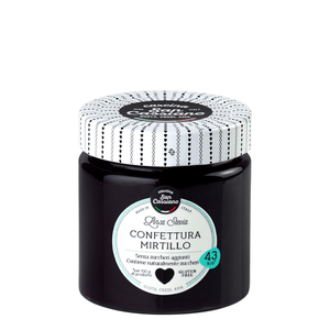 Tasty Ribbon Blueberry Preserve with Stevia