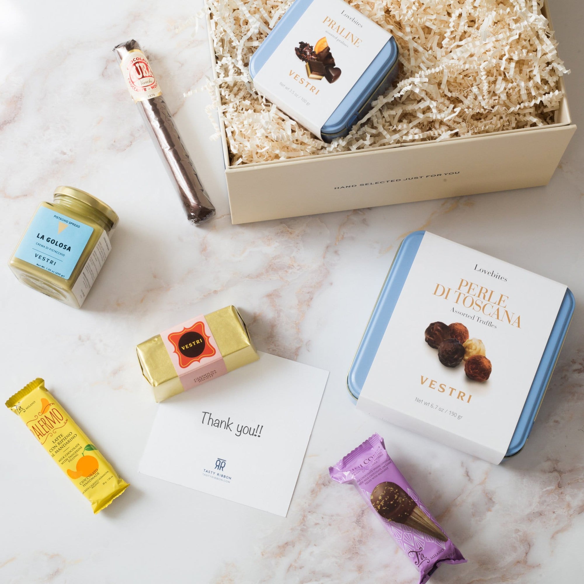 Tasty Ribbon Chocolate Triumph Chocolate Triumph | Gourmet Chocolate Basket | Tasty Ribbon