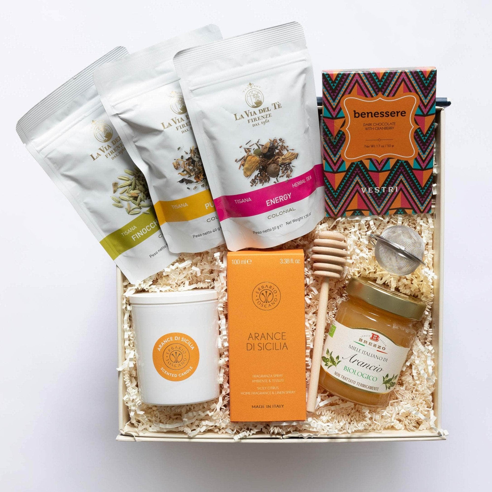Wellness Gift Box, Gourmet Italian Products