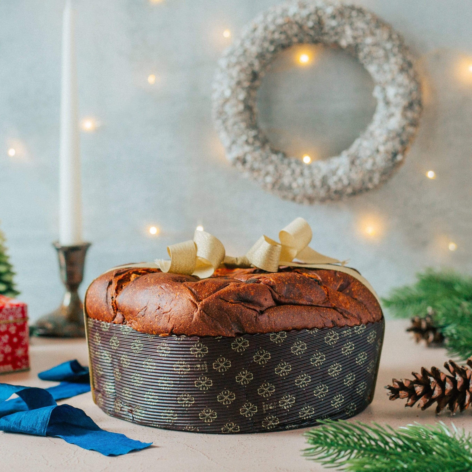 Tasty Ribbon Panettone in a Box