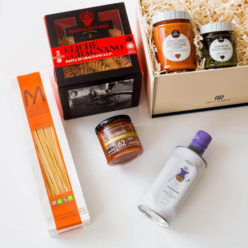 Tasty Ribbon Pasta 1-O-1 Pasta 101 | Gourmet Italian Gift Boxes | Tasty Ribbon