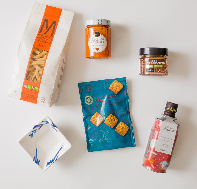 Tasty Ribbon Tomato Medley Tomato Medley | Gourmet Italian Gift Basket | Tasty Ribbon