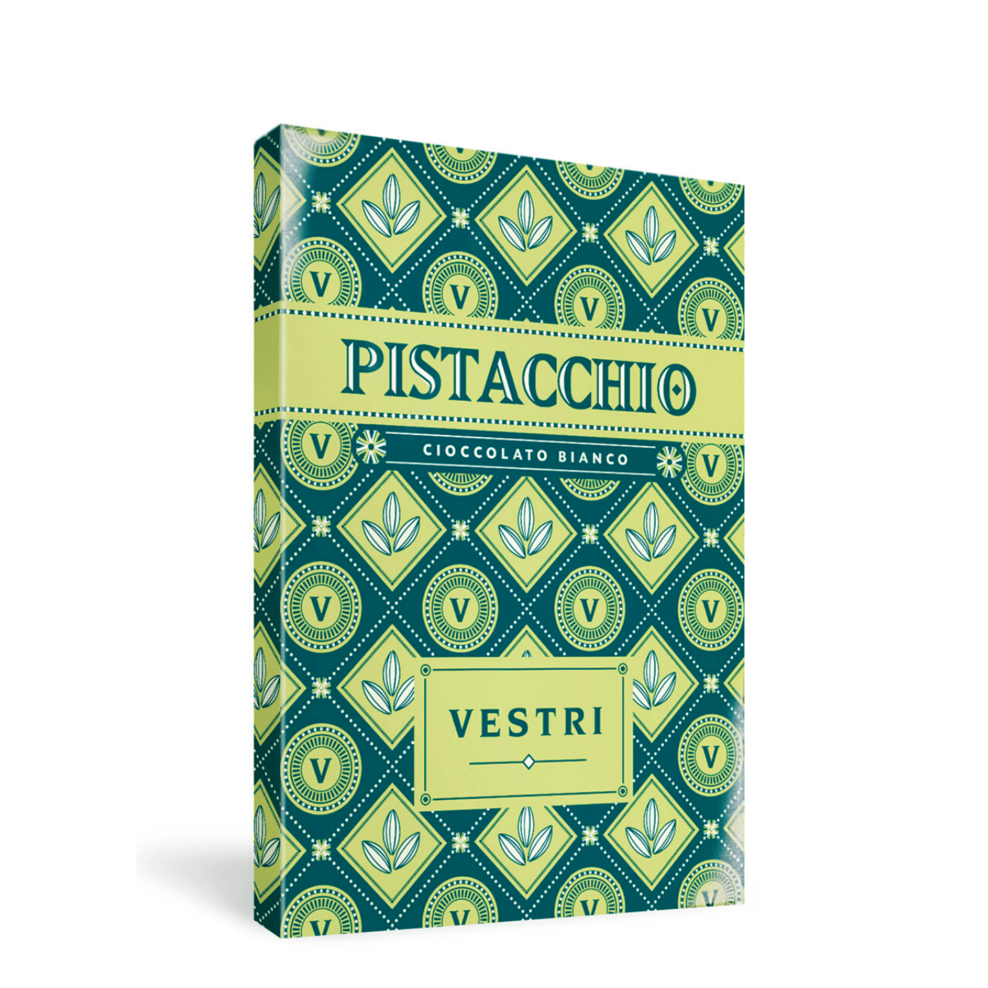Tasty Ribbon White Chocolate Bar with Pistachio